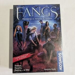 Fangs Werewolves vs Vampires vs Humans Party Game Kosmos 2021 NEW Sealed